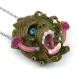 Salt x Blu Sun • Sculpted Wook Pendant