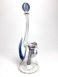 Boro Standup Bubbler • Clear & Horns