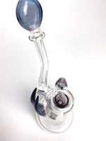 Boro Standup Bubbler • Clear & Horns