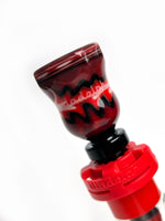 Illadelph • Red & Black Worked Beaker