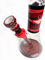 Illadelph • Red & Black Worked Beaker