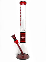 Illadelph • Red & Black Worked Beaker