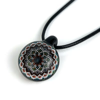 JH Glass • Geometric Dotwork Pendant