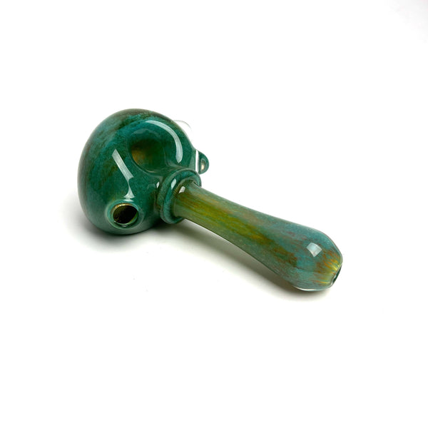 At One • Green Sparkle Frit