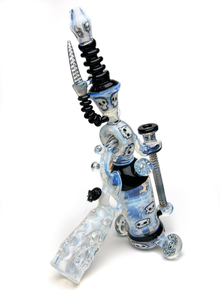 Wisco Kid x RAS Glass • Skull Ray Gun